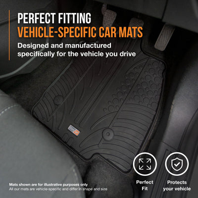 BMW 3 Series Touring Rubber Car Mats (2005-2011)