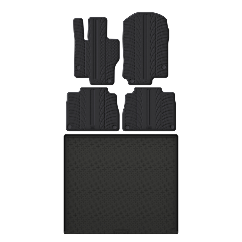 Mercedes GLE Rubber Boot Liner and Rubber Car Mats Bundle (2019-)