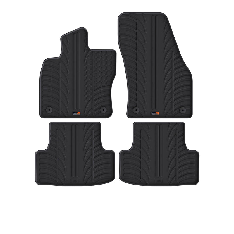 Skoda Karoq Rubber Car Mats (2017-2022)