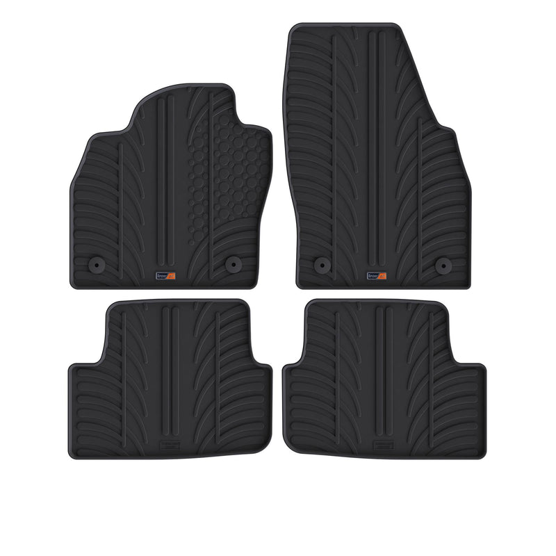 VW Polo Rubber Car Mats (2017-2021)