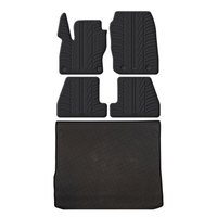 Ford Focus Rubber Boot Liner and Rubber Car Mats Bundle (2015-2018)