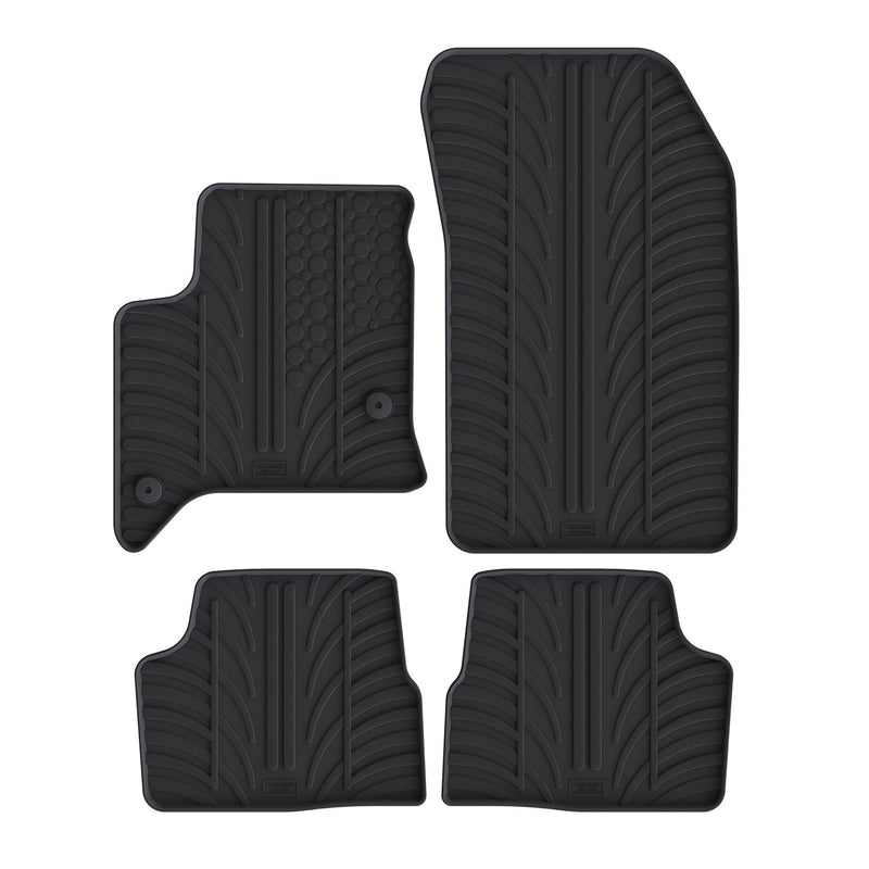 Fiat 600 Rubber Car Mats (2024-)