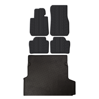 BMW 3 Series Rubber Boot Liner and Rubber Car Mats Bundle (2012-2019)