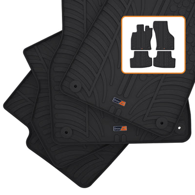 VW Golf Rubber Car Mats (2012-2020)