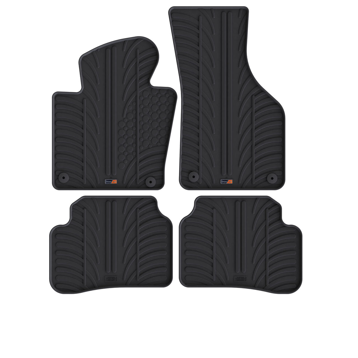 VW Passat Estate Rubber Car Mats (2010-2015)