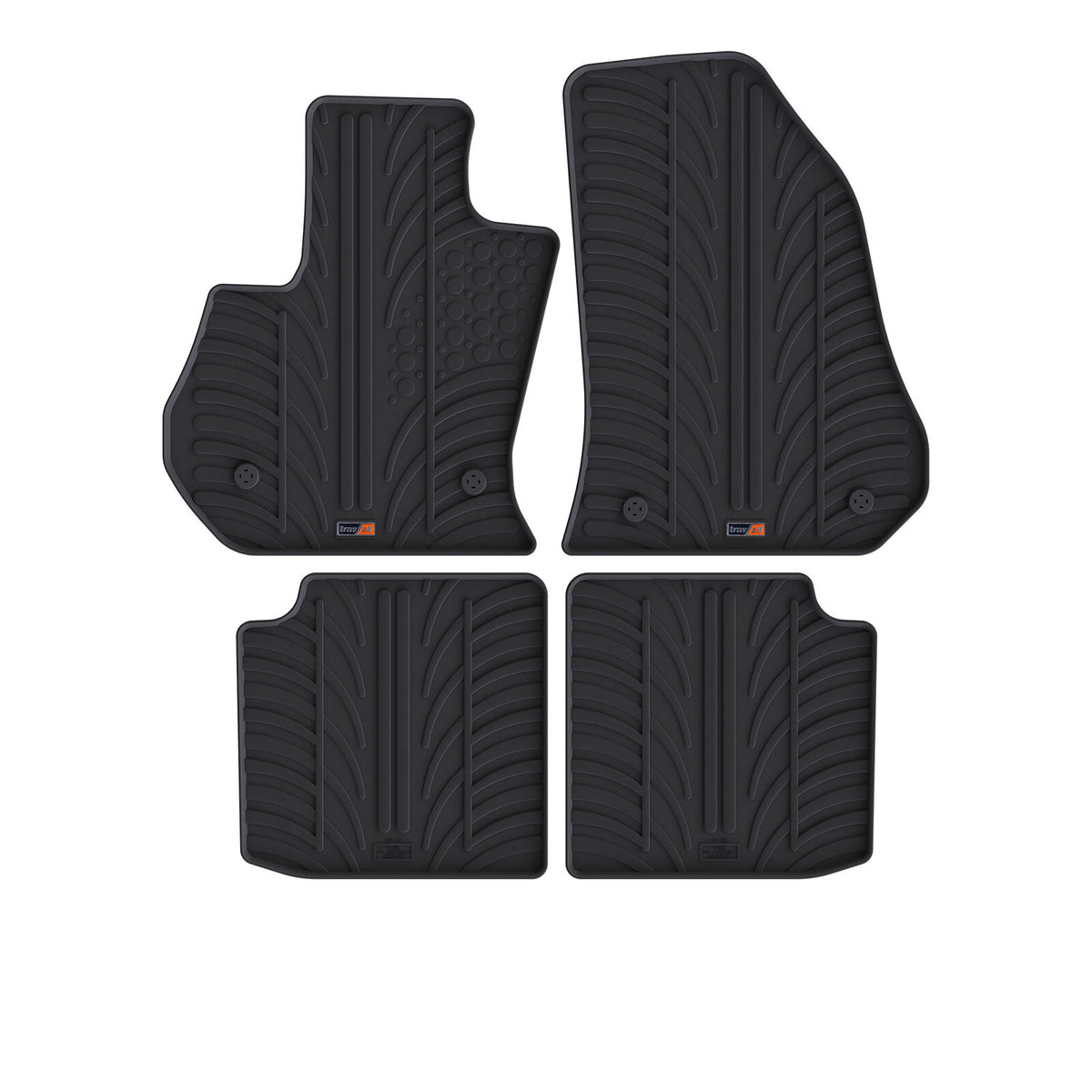Fiat 500L Rubber Car Mats (2012-on)