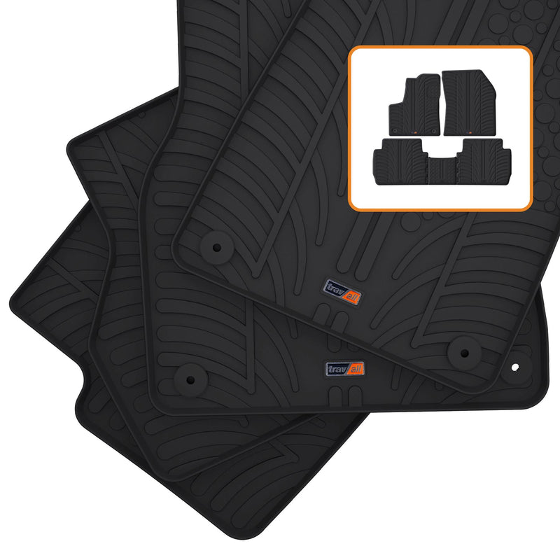 Peugeot 5008 Rubber Car Mats (2017-2024)
