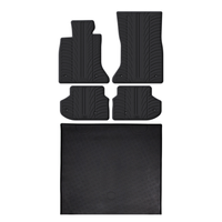 BMW 5 Series Rubber Boot Liner and Rubber Car Mats Bundle (2009-2017)