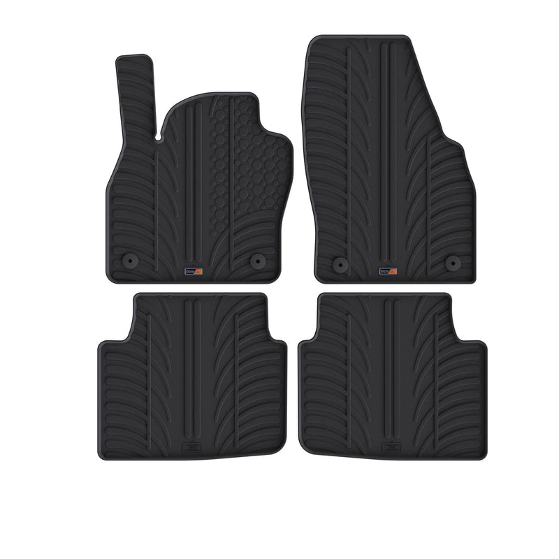 Skoda Kamiq Rubber Car Mats (2019-2023)
