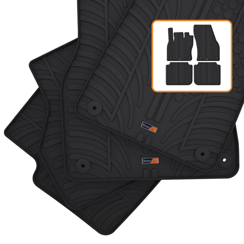 Skoda Kodiaq Rubber Car Mats (2016-2024)