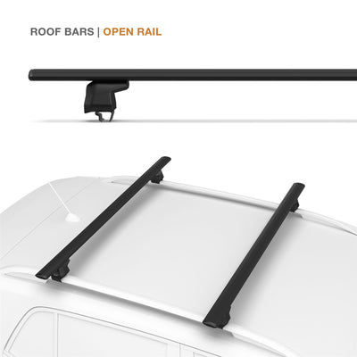 Mercedes GLE Roof Bars (Open Rail) 135cm (2023-)