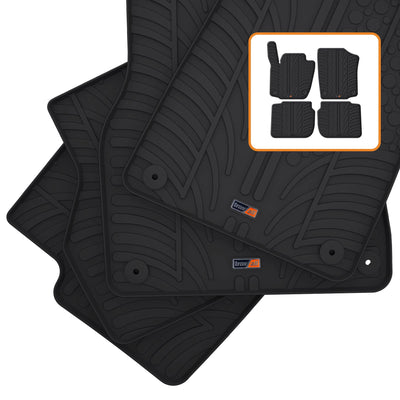 Skoda Rapid Rubber Car Mats (2012-2019)