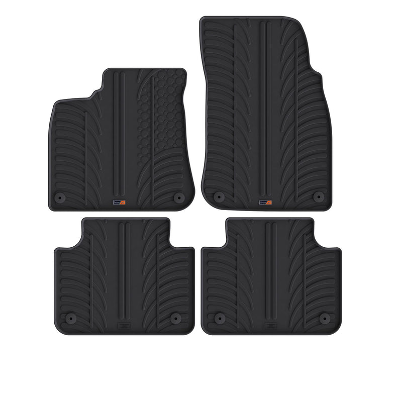 VW Touareg Rubber Car Mats (2018-2023)
