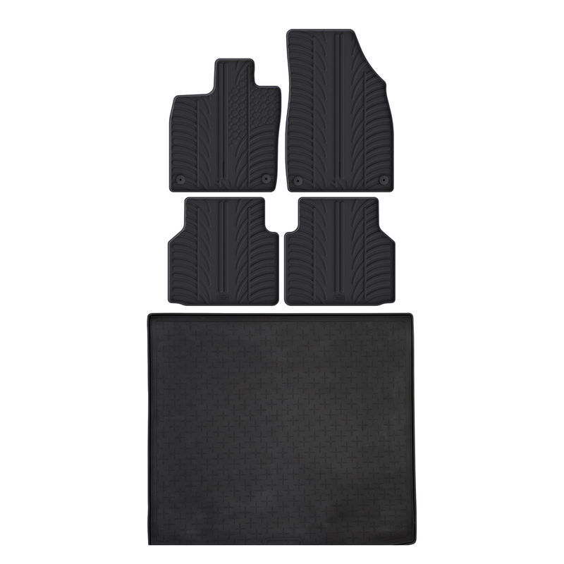 Pack tapis de coffre et tapis auto en caoutchouc pour Audi Q4 e-tron (2021-)