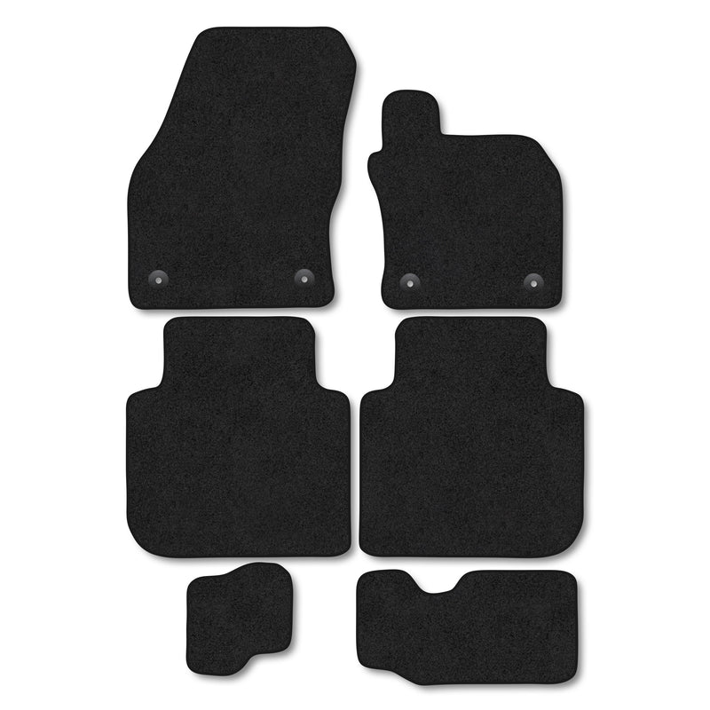 VW Tiguan Allspace Carpet Mats (2017-2024)