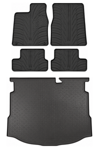 Nissan Qashqai Rubber Boot Liner and Rubber Car Mats Bundle (2007-2014)