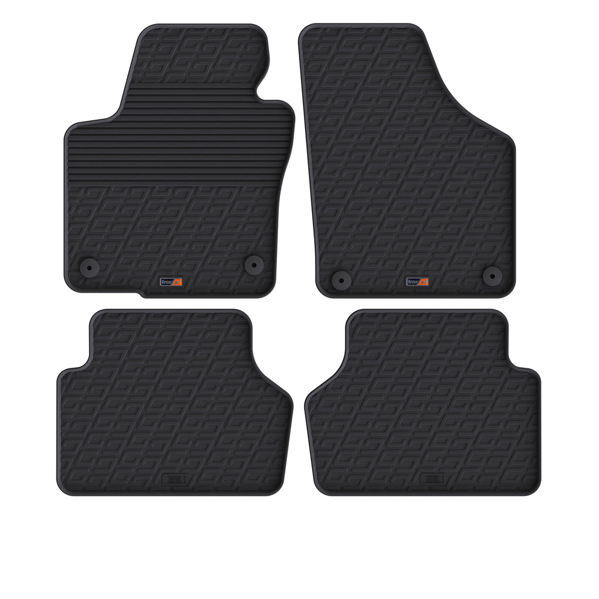 VW Tiguan Rubber Car Mats (2007-2016)