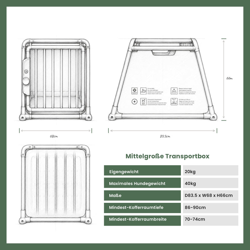 Travall-Hundetransportbox