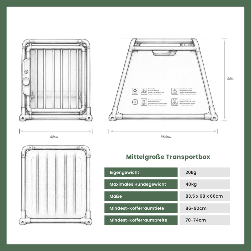 Travall-Hundetransportbox