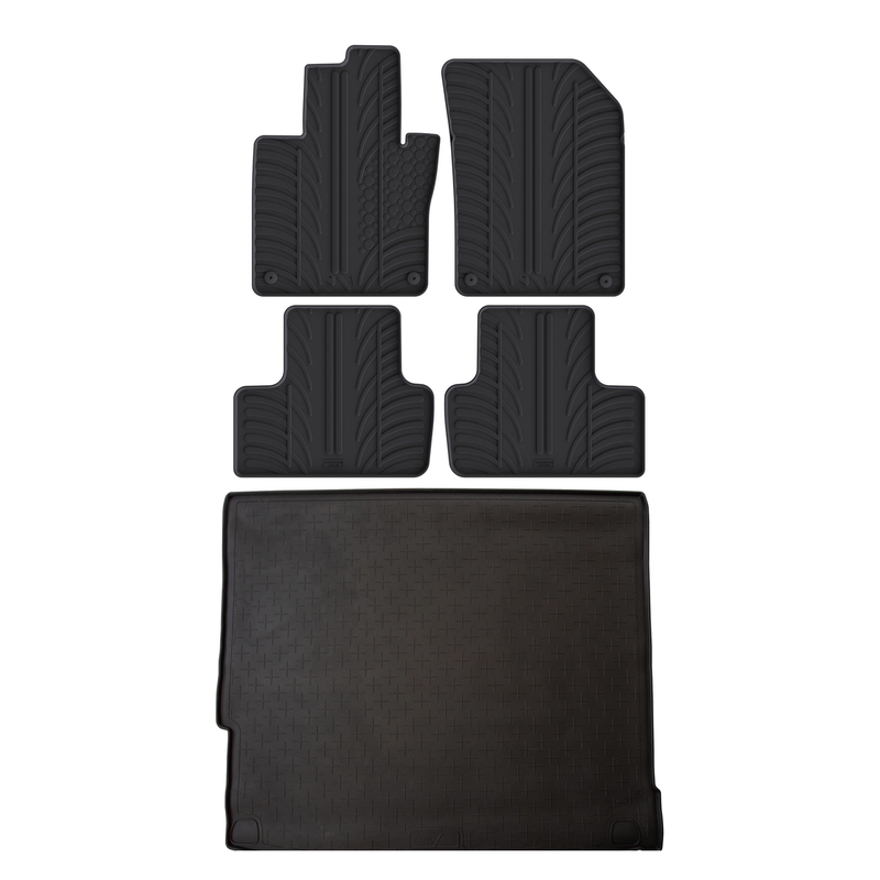 Pack tapis de coffre et tapis auto en caoutchouc pour Volvo XC60 (2017-)