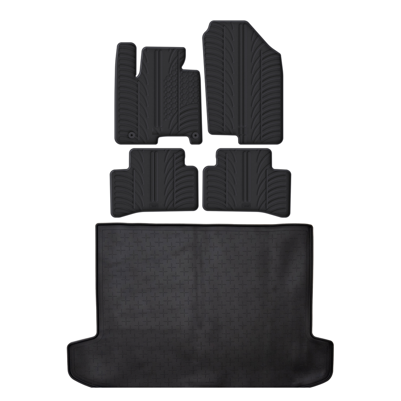 Pack tapis de coffre et tapis auto en caoutchouc pour Hyundai Tucson (2020-)