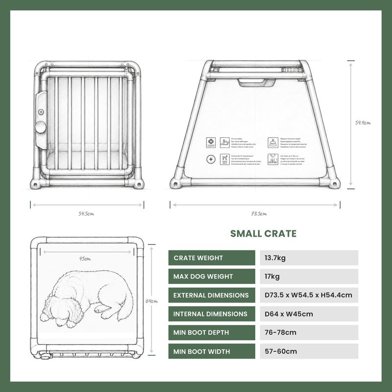 Travall Crash-tested Dog Crate