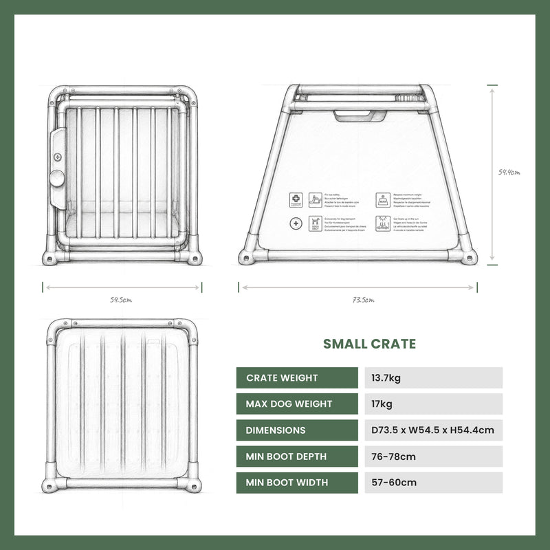 Travall Crash-tested Dog Crate