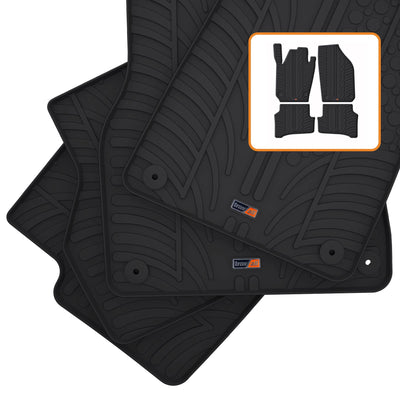 Skoda Fabia Rubber Car Mats (2019-2021)