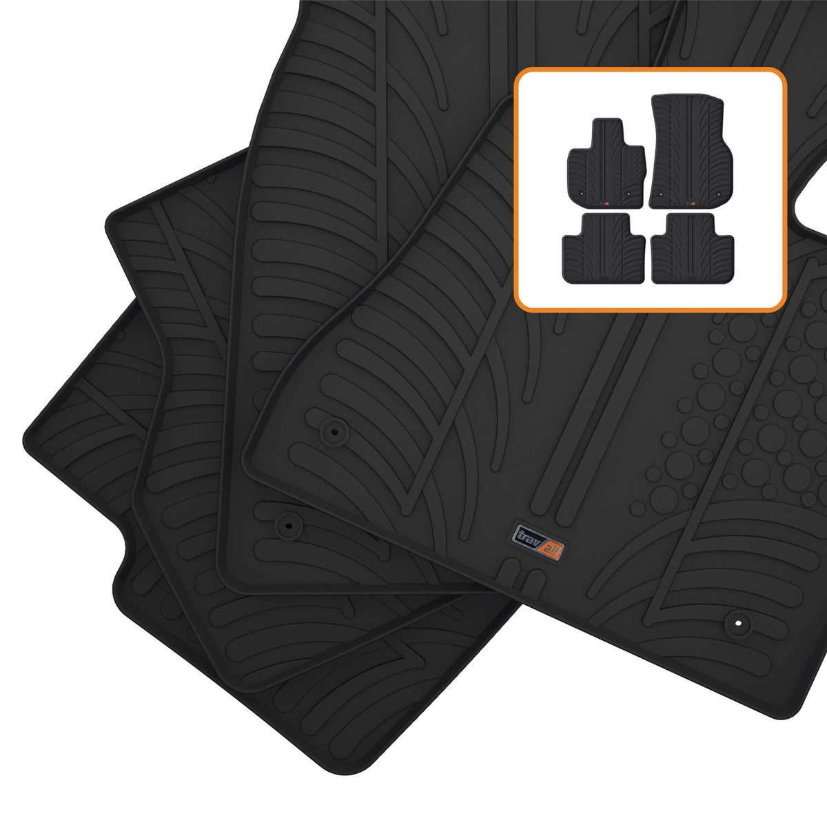 BMW X4 Rubber Car Mats (2018-on)