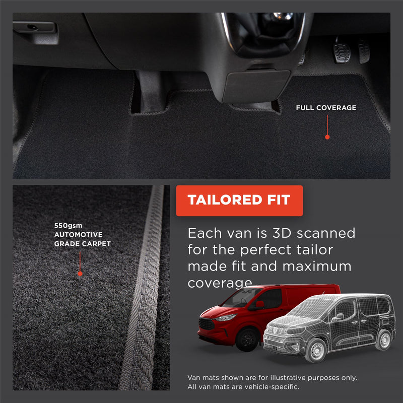 Nissan NV400 (2010-2021) Carpet Floor Mat