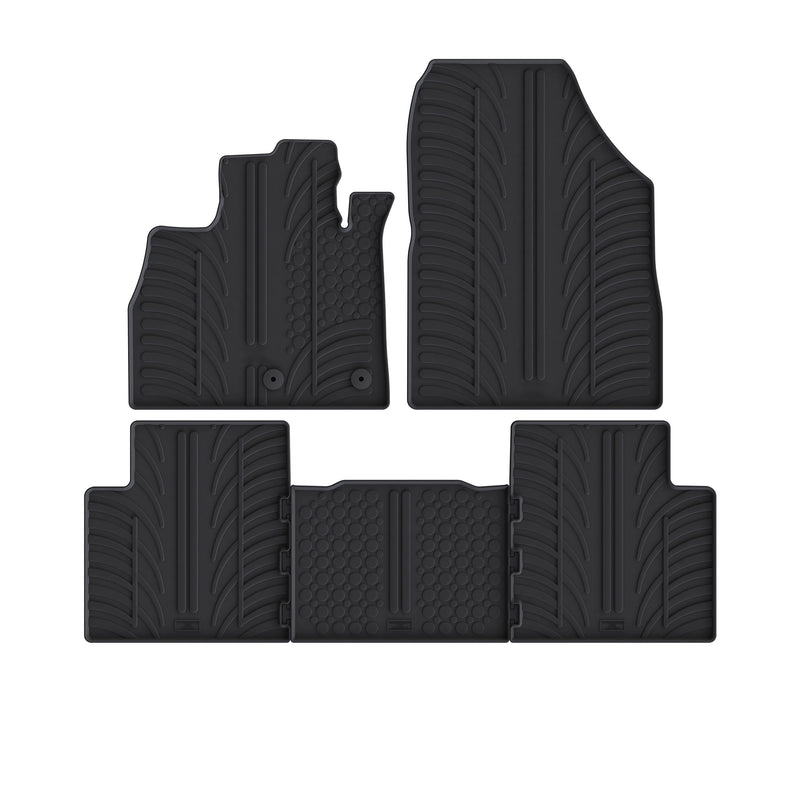 Tapis auto en caoutchouc pour Renault Scenic (2016-2022)