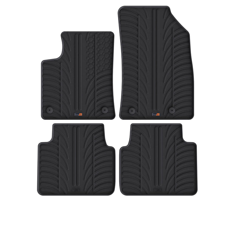 Vauxhall Crossland Rubber Car Mats (2017-2020)
