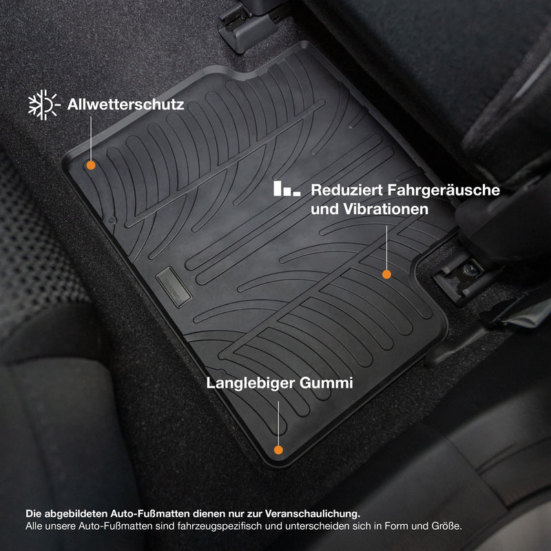 Gummi-Fußmatten für Renault Symbioz (2024-)