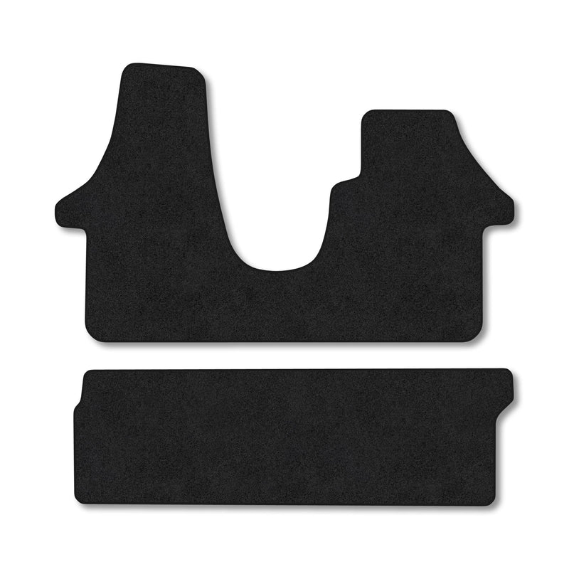 VW Transporter T5 (2003-2015) [Kombi] [Double Seat] [Twin Sliding Doors] Carpet Floor Mat