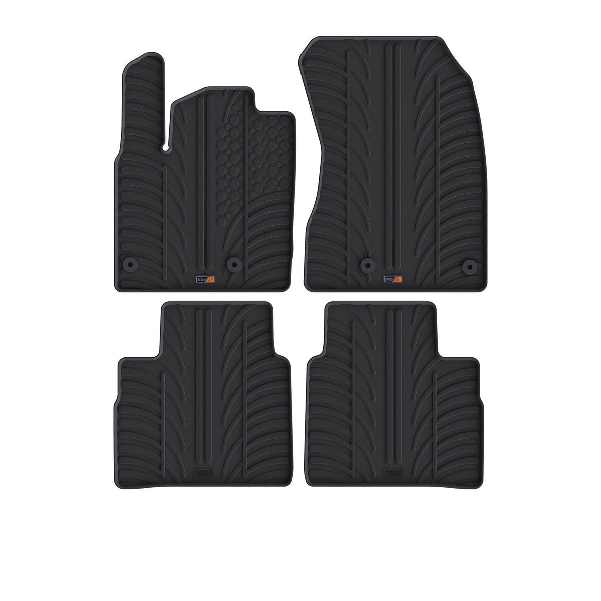 Nissan Rogue Gummifußmatten (2020-jetzt)