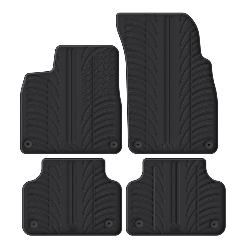 Tapis auto en caoutchouc pour Audi Q7 (2015-2026)