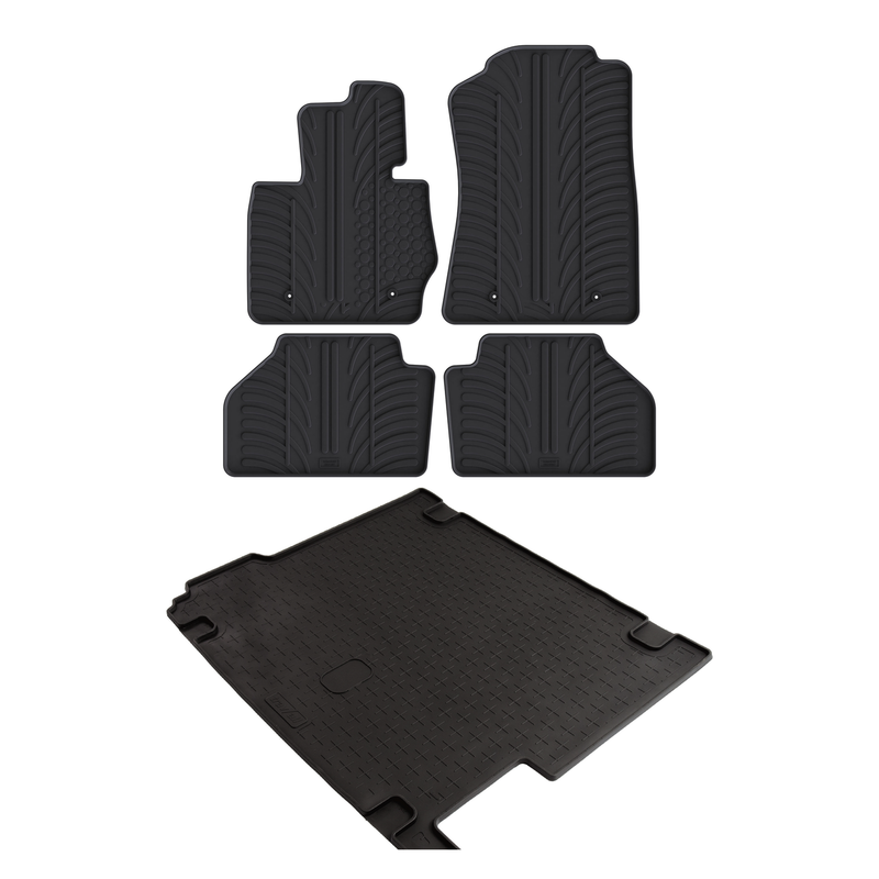 Pack tapis de coffre et tapis auto en caoutchouc pour BMW X3 (2010-2017)