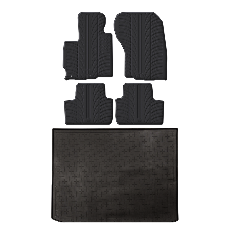 Mitsubishi Outlander Rubber Boot Liner and Rubber Car Mats Bundle (2013-2021)