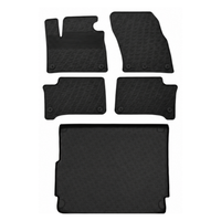 Porsche Cayenne Rubber Boot Liner and Rubber Car Mats Bundle (2010-2018)