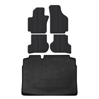 VW Golf Rubber Boot Liner and Rubber Car Mats Bundle (2009-2013)