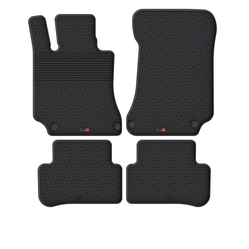 Mercedes E-Class Saloon Rubber Car Mats (2013-2016)
